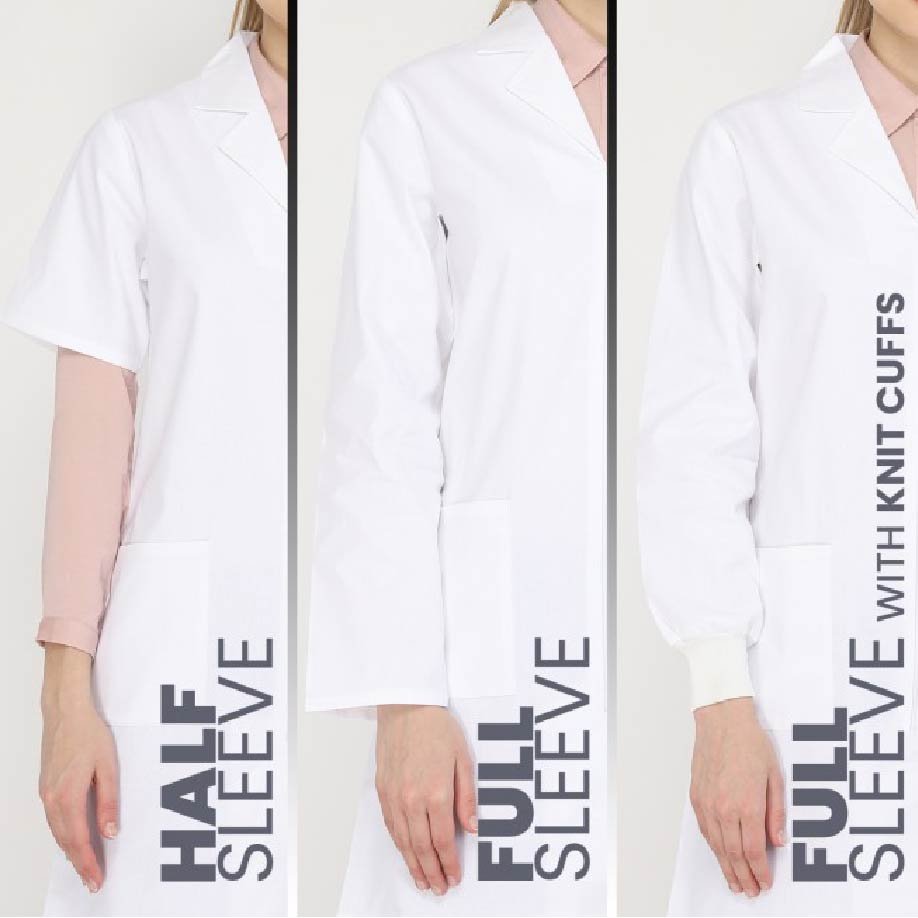Female Lab Coat (Length 35") - Image 6